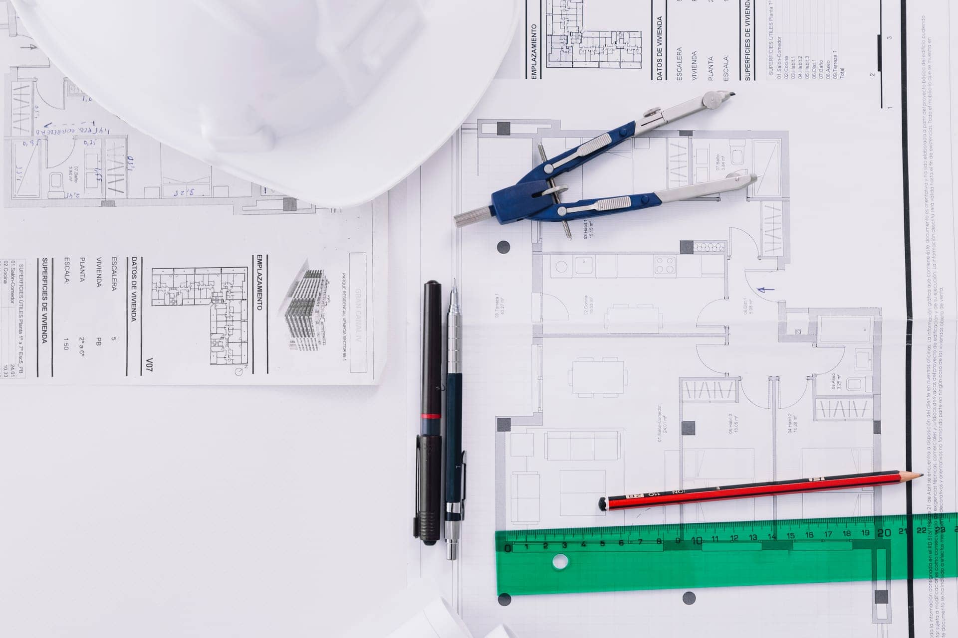 Architectural studio workspace